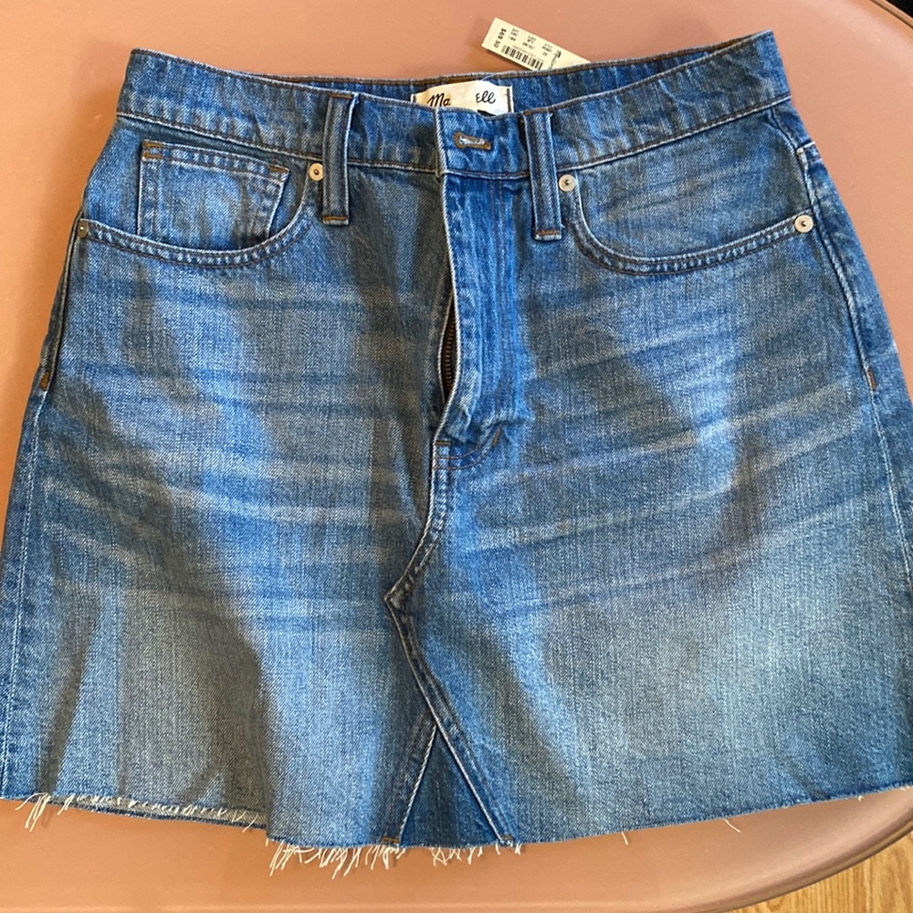 NWT Madewell denim skirt